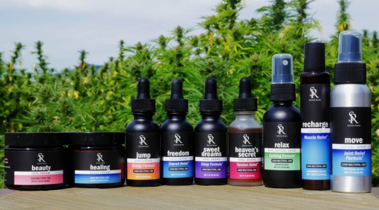Silverrain CBD product family