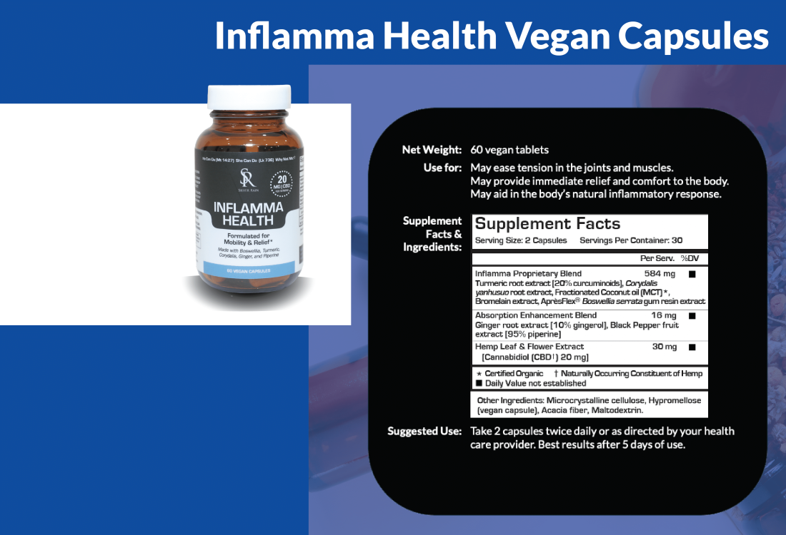 inflamma health vegan capsules product specification